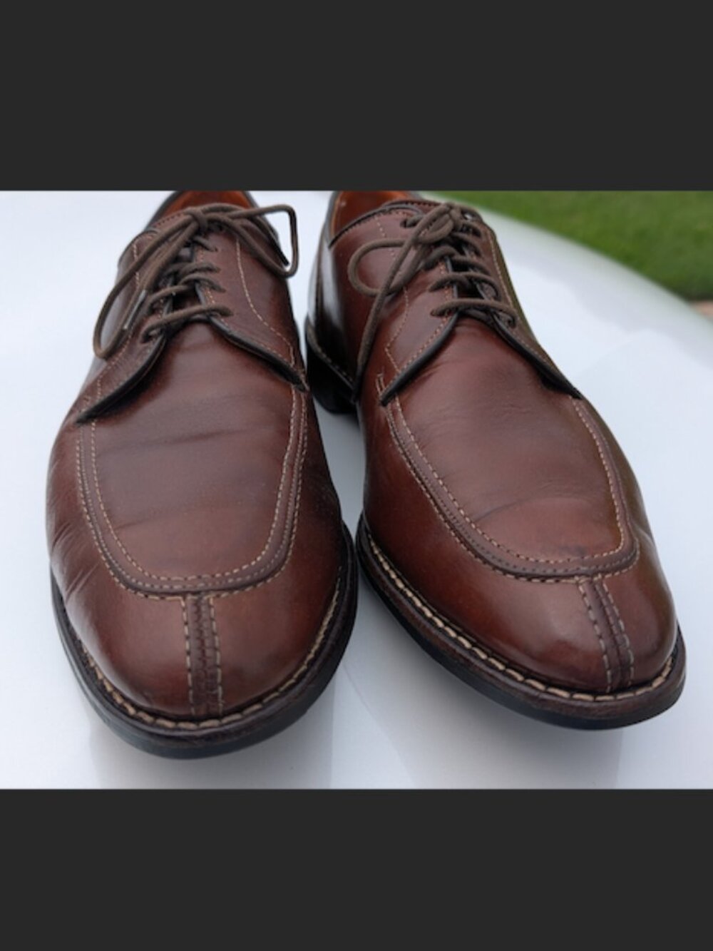 Allen Edmonds Brown Leather Dress Shoes - Size 12